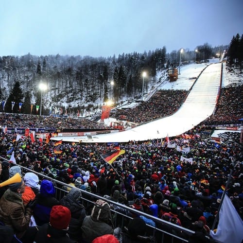 Blockhaus Willingen Skisprungschanze